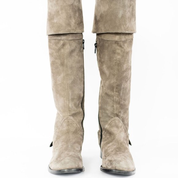 Vero Cuoio Suede Boots- Size 39 - Picture 3 of 6